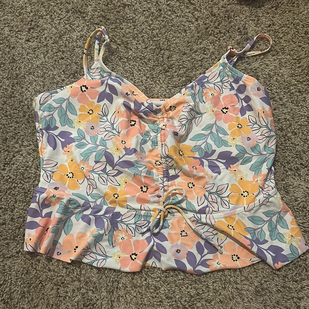 Floral twin tanking top!!